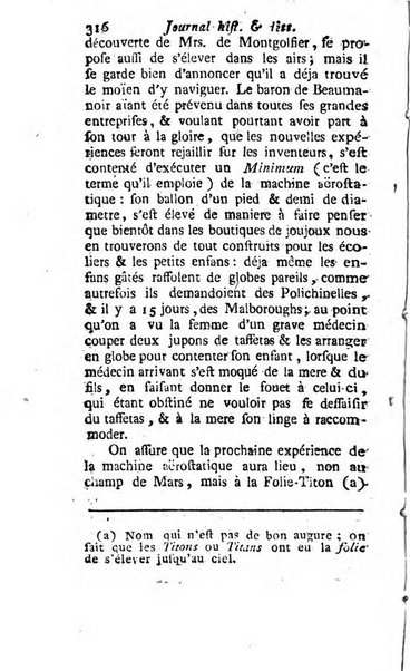 Journal historique et littéraire