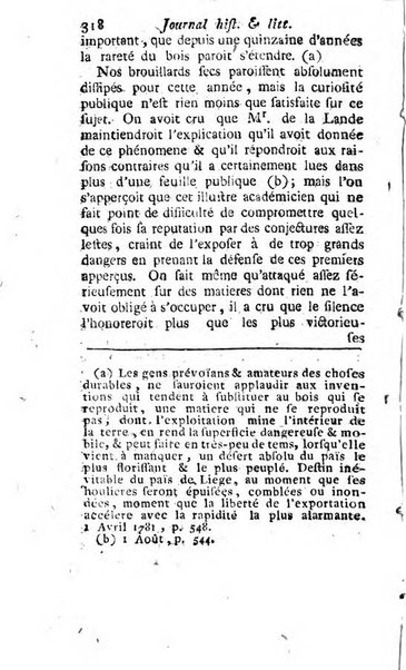 Journal historique et littéraire