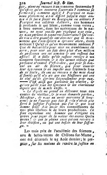 Journal historique et littéraire