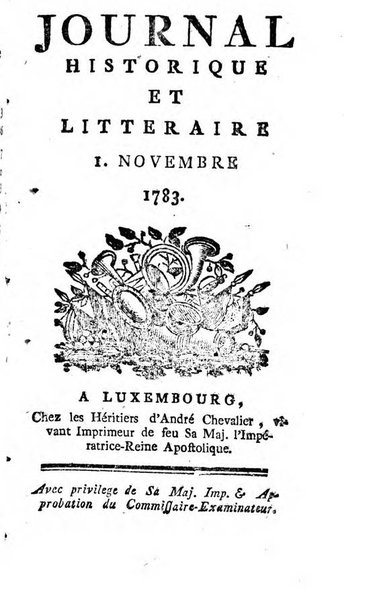 Journal historique et littéraire