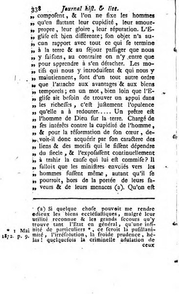 Journal historique et littéraire