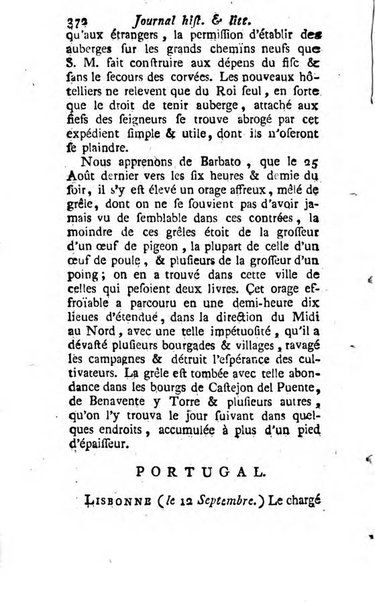 Journal historique et littéraire