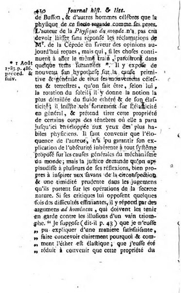 Journal historique et littéraire