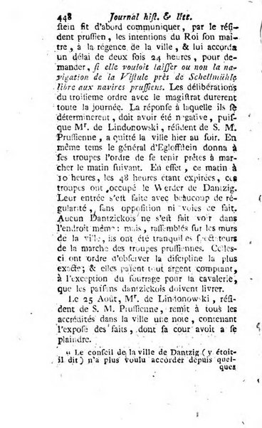 Journal historique et littéraire