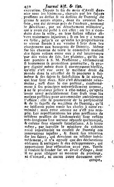 Journal historique et littéraire