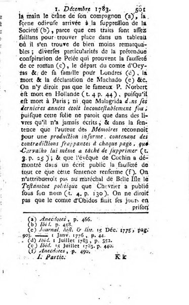 Journal historique et littéraire