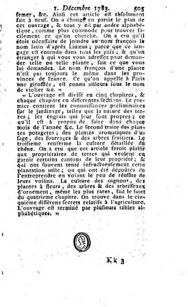 Journal historique et littéraire