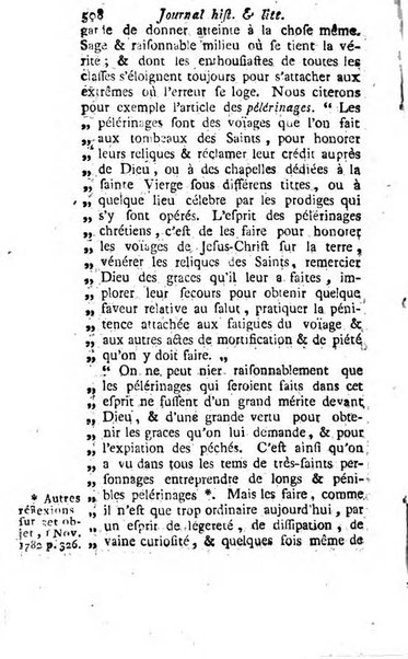 Journal historique et littéraire