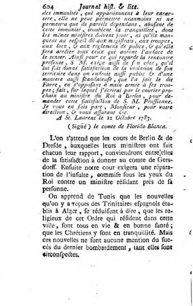 Journal historique et littéraire