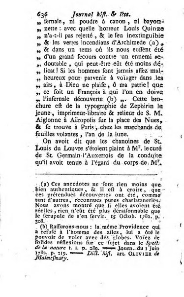 Journal historique et littéraire