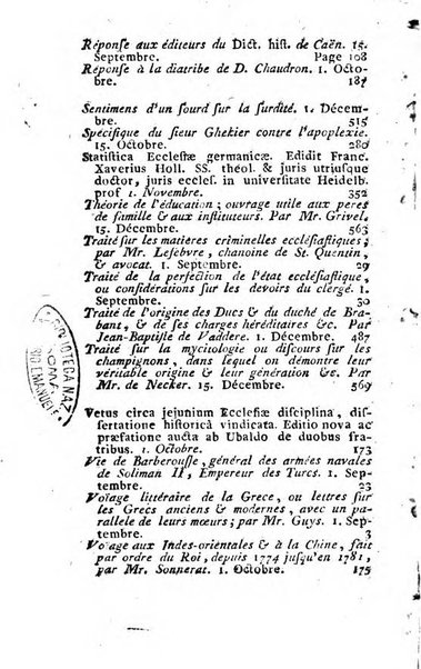 Journal historique et littéraire