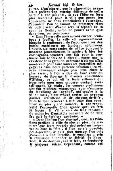 Journal historique et littéraire