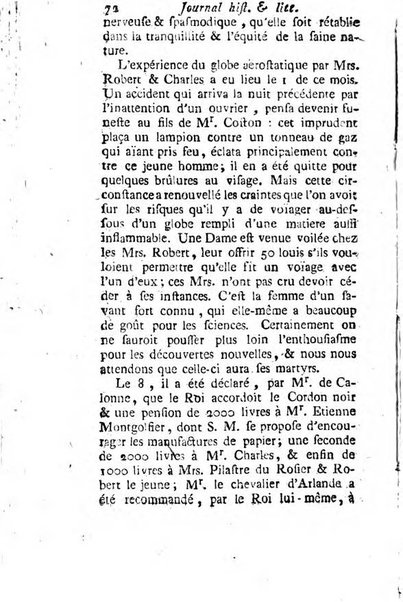 Journal historique et littéraire