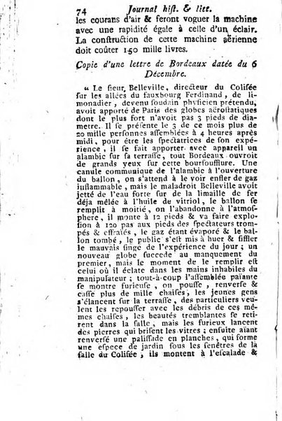 Journal historique et littéraire