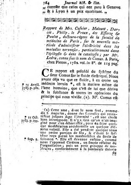 Journal historique et littéraire