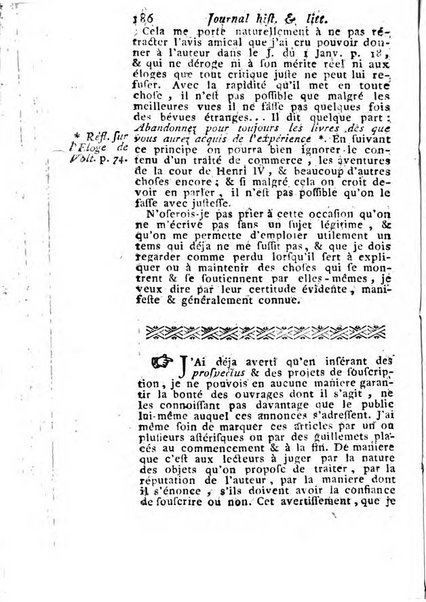 Journal historique et littéraire