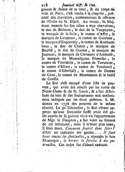 Journal historique et littéraire