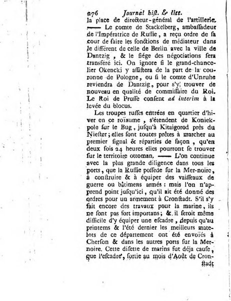 Journal historique et littéraire