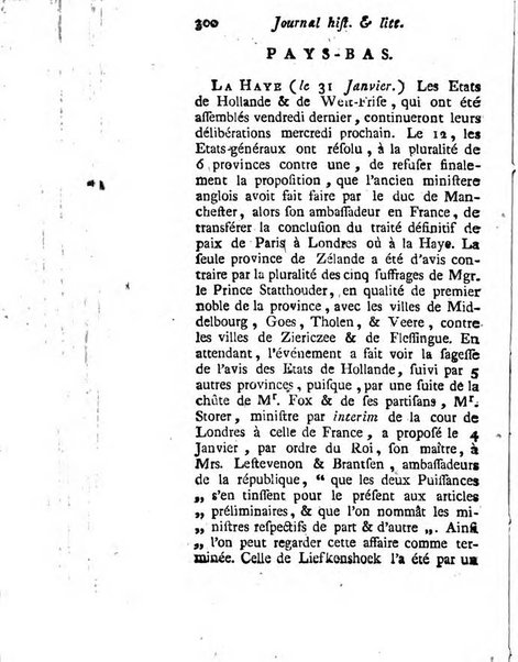 Journal historique et littéraire