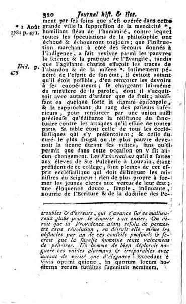 Journal historique et littéraire