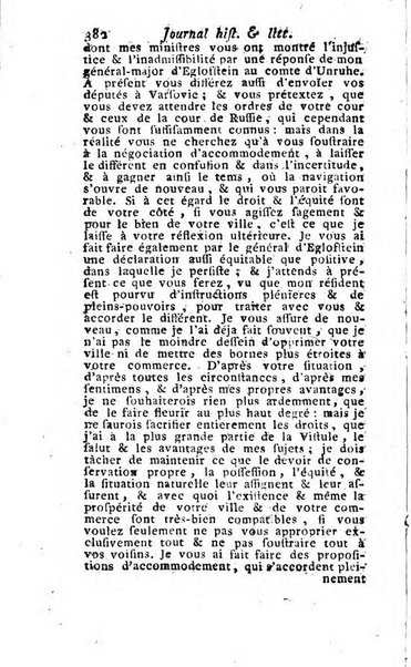 Journal historique et littéraire