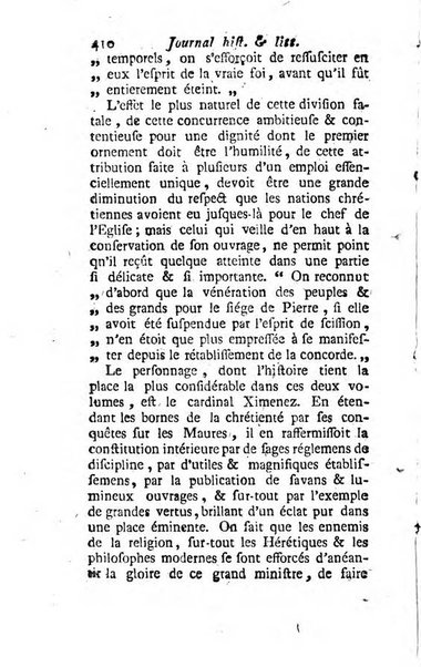 Journal historique et littéraire