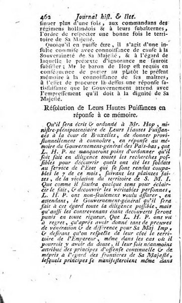 Journal historique et littéraire