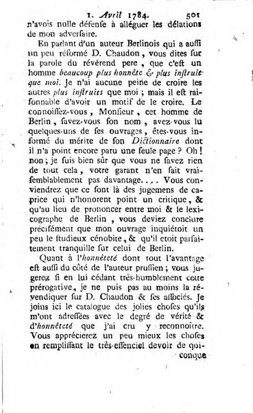 Journal historique et littéraire