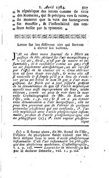 Journal historique et littéraire