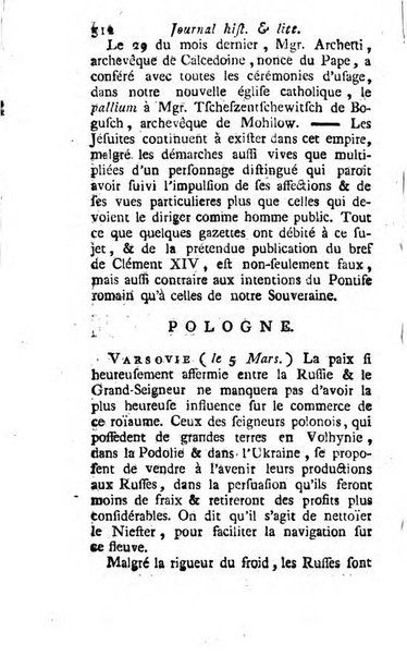 Journal historique et littéraire