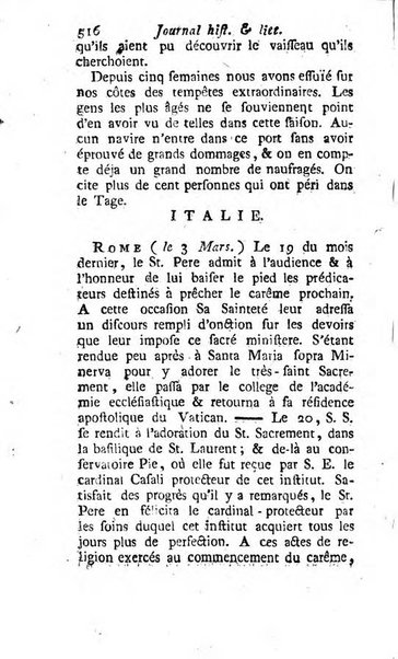 Journal historique et littéraire