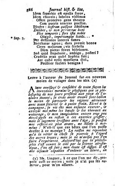 Journal historique et littéraire