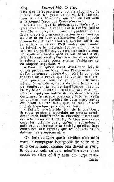 Journal historique et littéraire