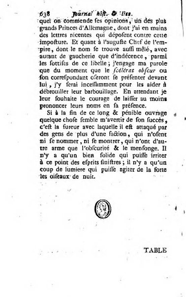 Journal historique et littéraire