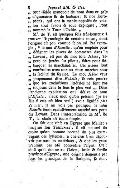 Journal historique et littéraire