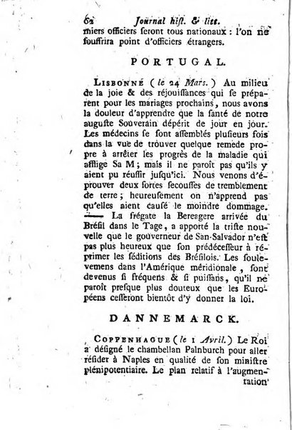 Journal historique et littéraire