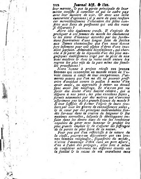 Journal historique et littéraire