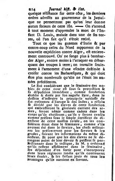 Journal historique et littéraire