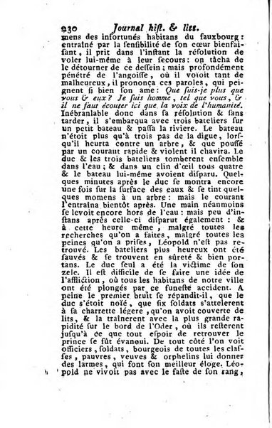 Journal historique et littéraire