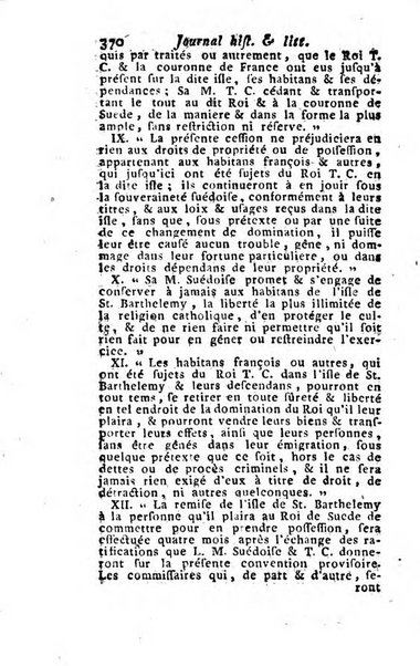 Journal historique et littéraire