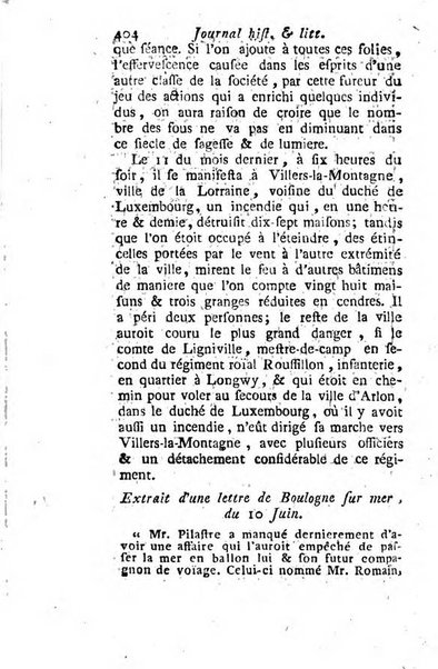 Journal historique et littéraire