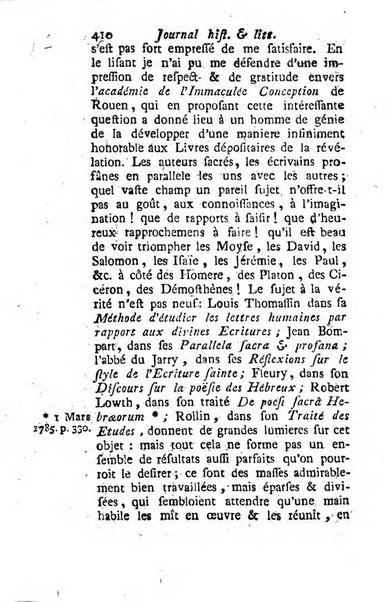 Journal historique et littéraire