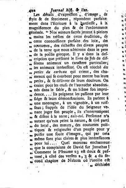 Journal historique et littéraire