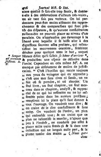 Journal historique et littéraire