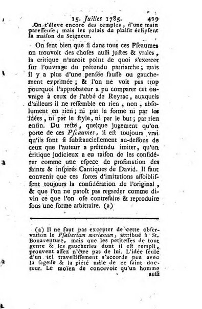 Journal historique et littéraire