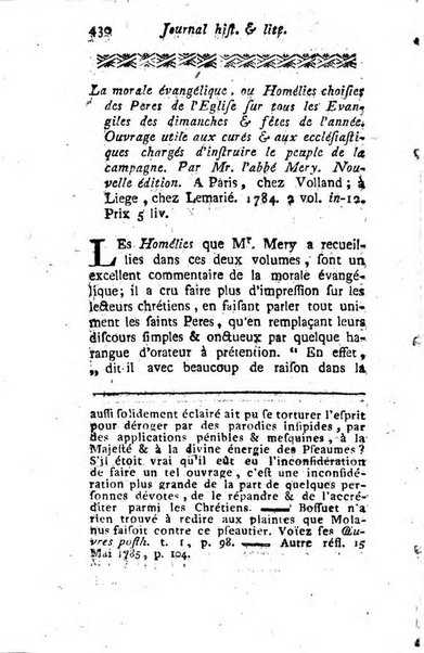 Journal historique et littéraire