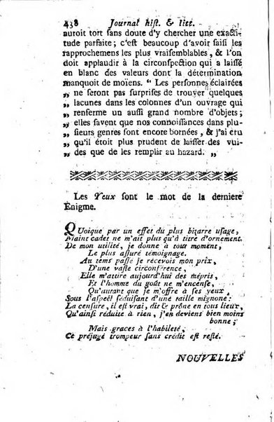 Journal historique et littéraire