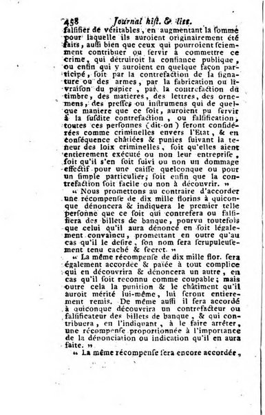 Journal historique et littéraire