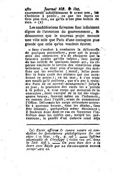 Journal historique et littéraire