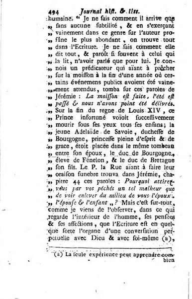 Journal historique et littéraire